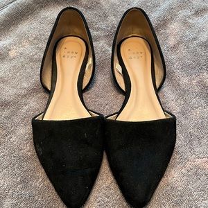 Black flats